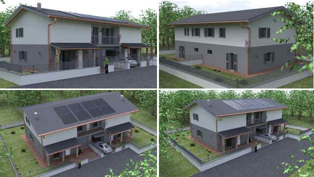 3d house render